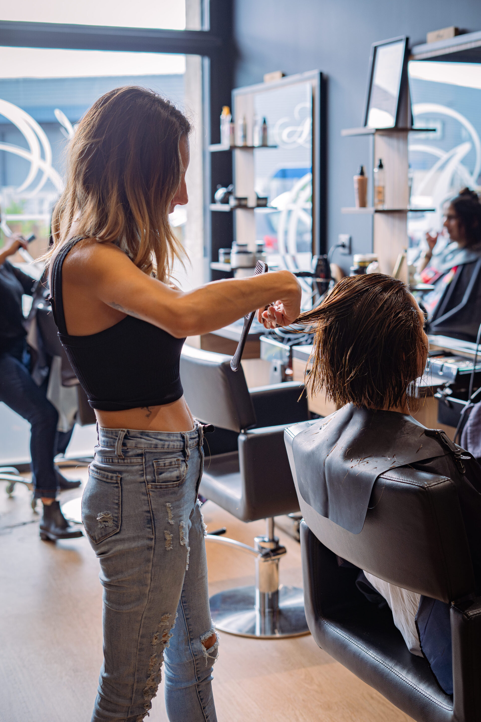 Sharon Angel coiffure